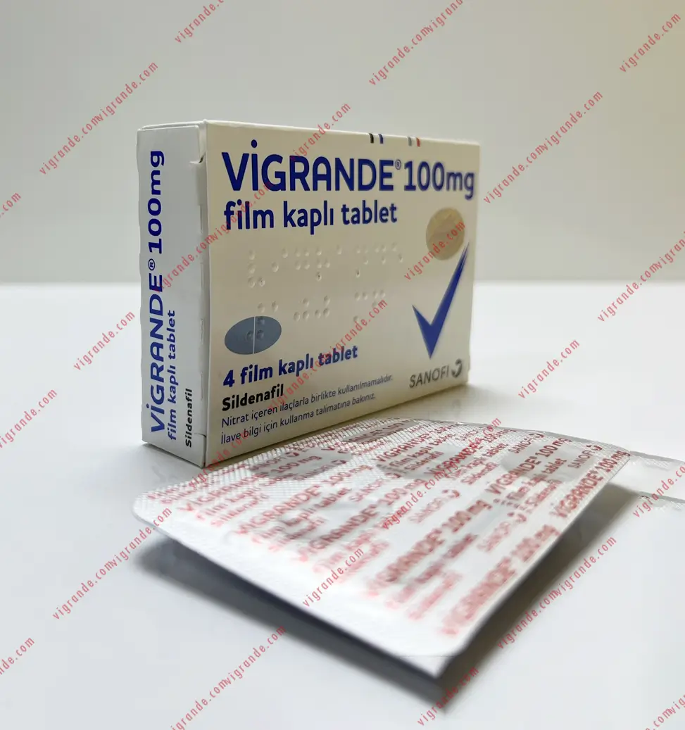 Vigrande 100 Mg 4 Film Tablet (Sildenafil) Vigrande