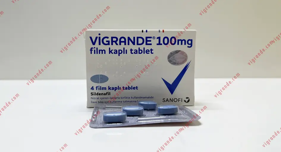 Vigrande 100 Mg 4 Film Tablet (Sildenafil) Vigrande